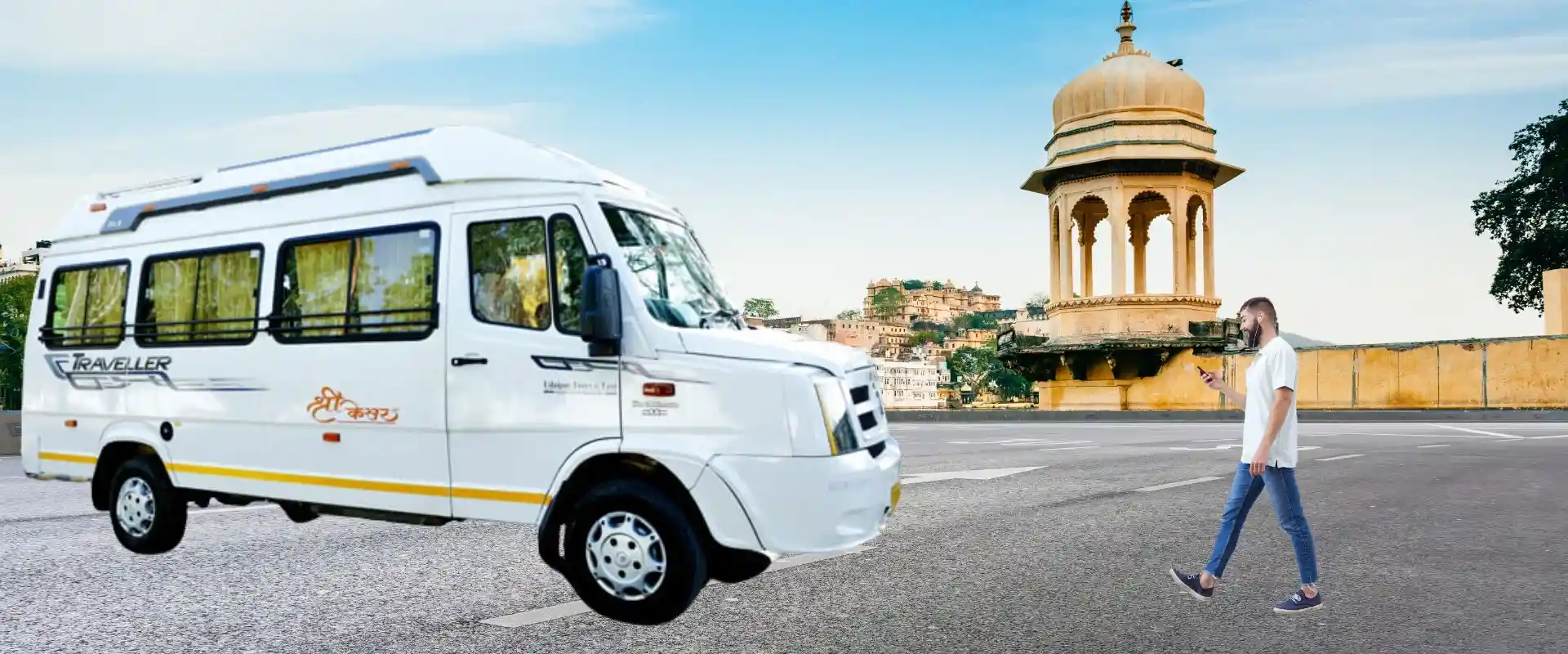 Book Tempo Traveller in Udaipur Online