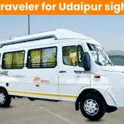 Tempo Traveler for Udaipur sightseeing