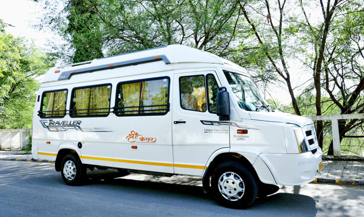 17+1 Seater Tempo Traveller On Rent In Udaipur
