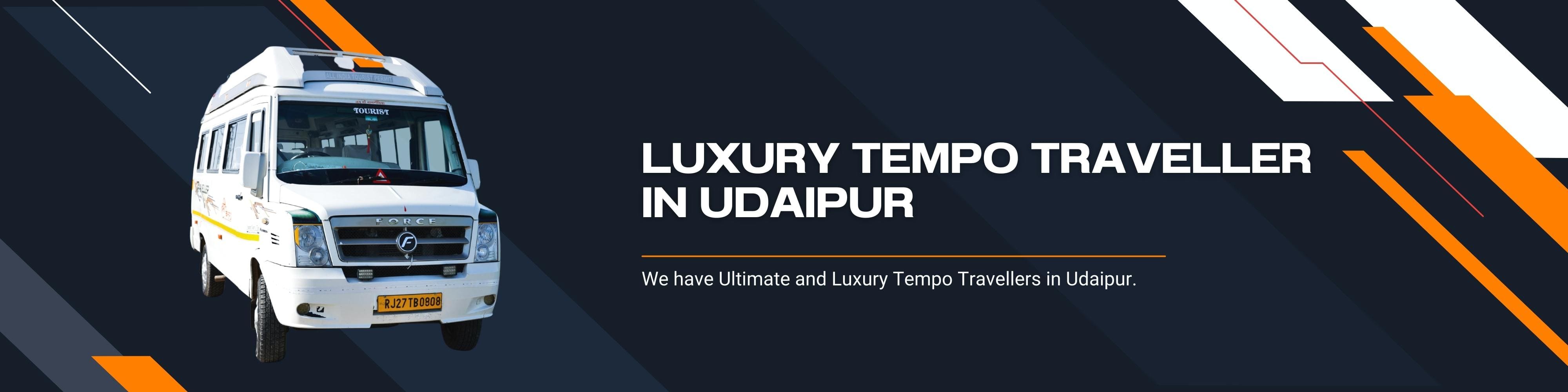 Luxury Tempo Traveller In Udaipur
