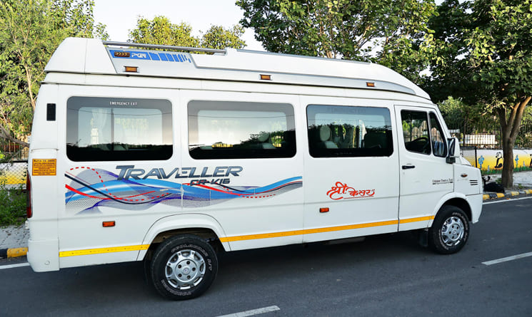 Tempo Traveller Rates In Udaipur