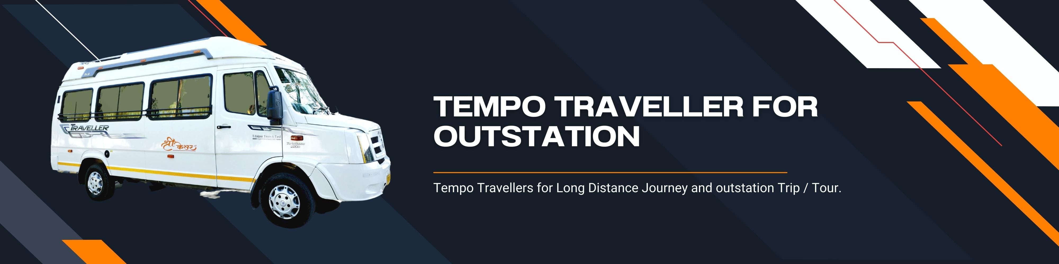 Tempo Traveller For Outstation